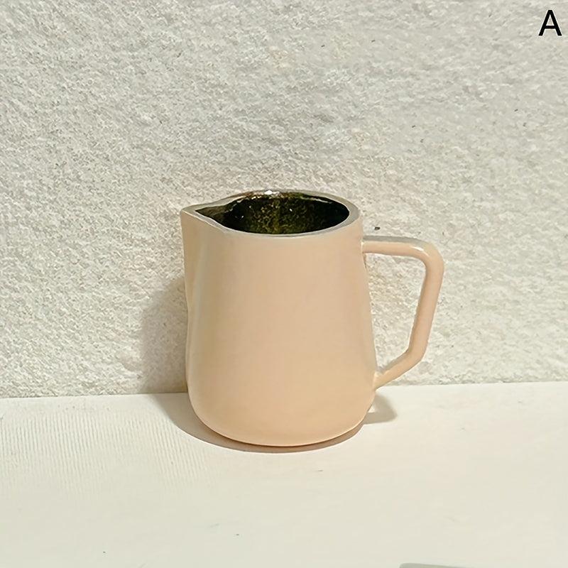1:12 Dollhouse Coffee Cup Mini Kettle Model Decoration