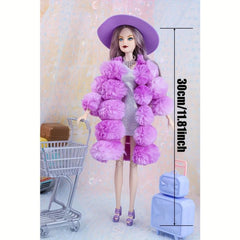 Elegant Evening Dress for 30cm Dolls & 16 BJD Blythe