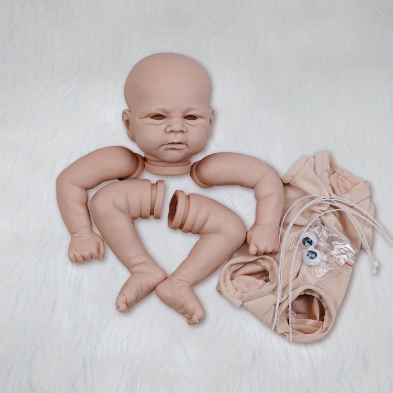 DIY Reborn Doll Kit Elijah Blank Vinyl Unpainted Doll Parts