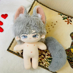 Handsome Boy Doll with Big Ears and Tail Nude