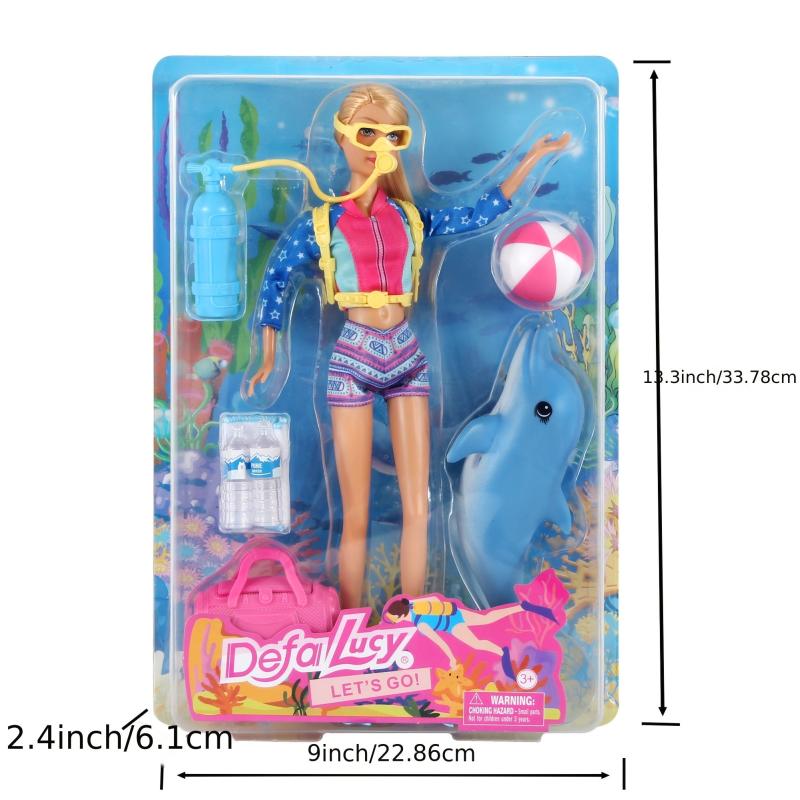 Interactive Dolphin Trainer Toy Set for Kids - Holiday Gift