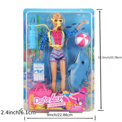 Interactive Dolphin Trainer Toy Set for Kids - Holiday Gift