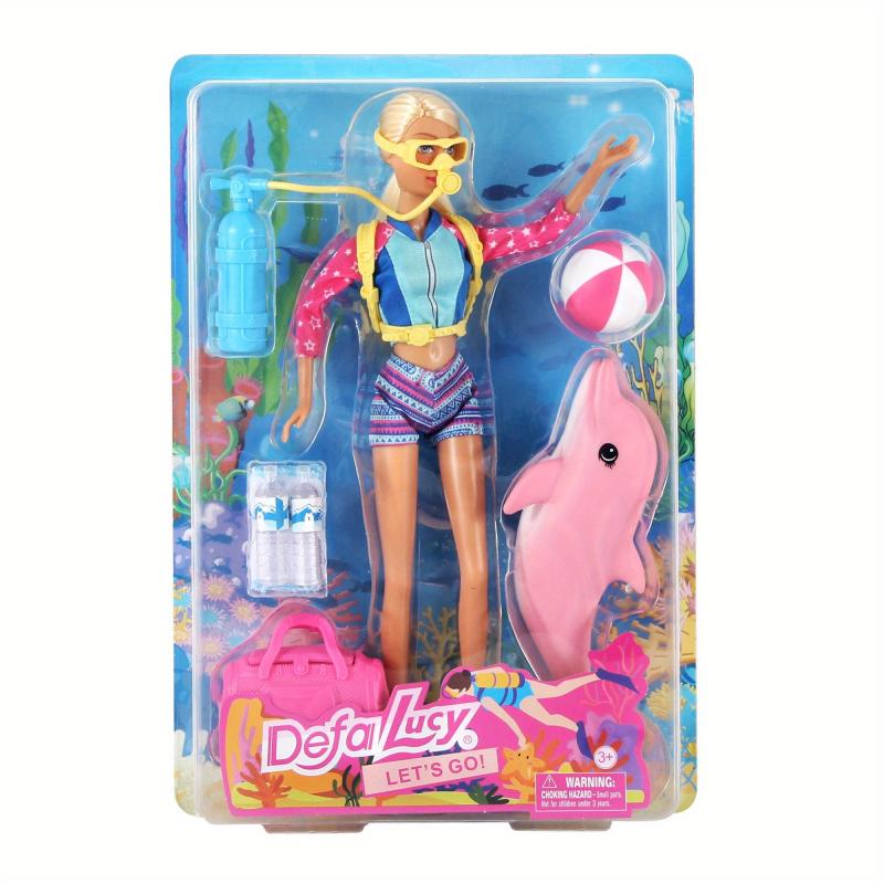 Interactive Dolphin Trainer Toy Set for Kids - Holiday Gift