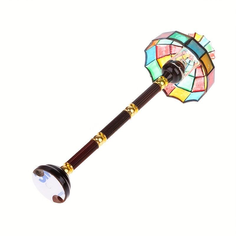 1:12 Dollhouse Colored LED Floor Lamp w/ Switch