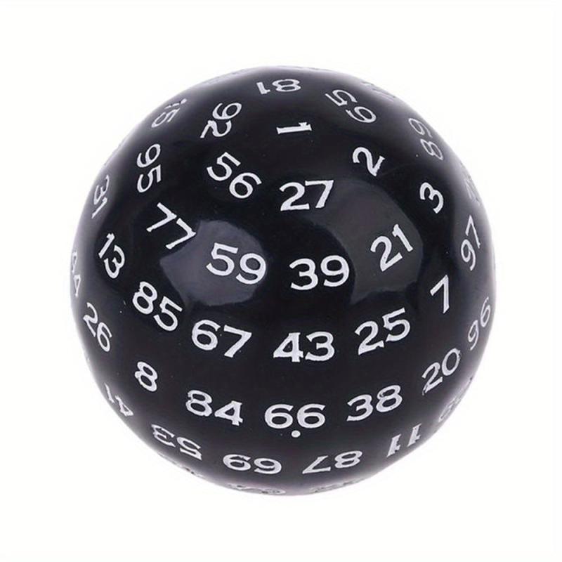100 Sided Acrylic Dice for RPGs and Clubs