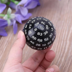100 Sided Acrylic Dice for RPGs and Clubs