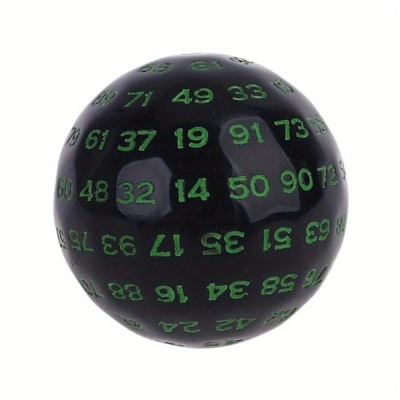 100 Sided Acrylic Dice for RPGs and Clubs