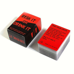 RISK IT OR DRINK IT College Party Game Christmas Gift