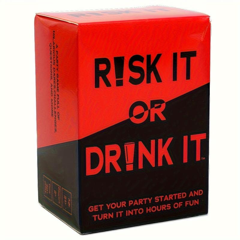 RISK IT OR DRINK IT College Party Game Christmas Gift