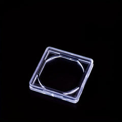10Pcs Commemorative Coin Square Special Box Crescent Mouth Collection Box