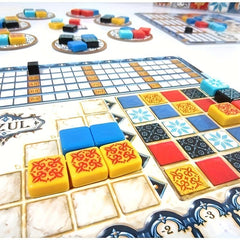 Azul Board Game - Strategic Tile Placement for 2-4 Players