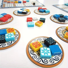 Azul Board Game - Strategic Tile Placement for 2-4 Players