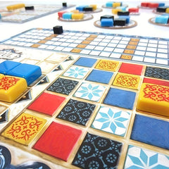 Azul Board Game - Strategic Tile Placement for 2-4 Players