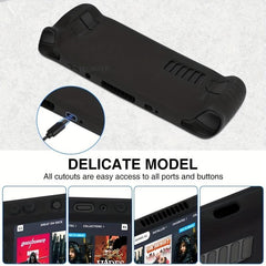 Silicone Protective Case for Steam Deck with Thumb Grip Caps