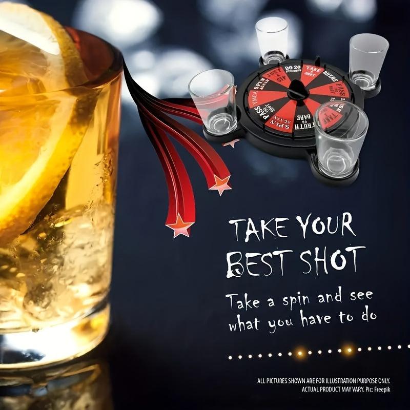 Roulette Shots Drinking Board Games Set for Adults