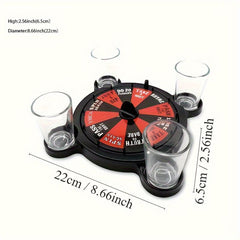 Roulette Shots Drinking Board Games Set for Adults