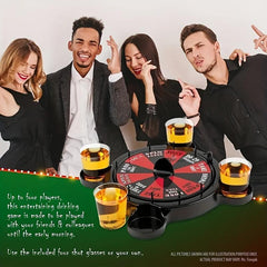 Roulette Shots Drinking Board Games Set for Adults