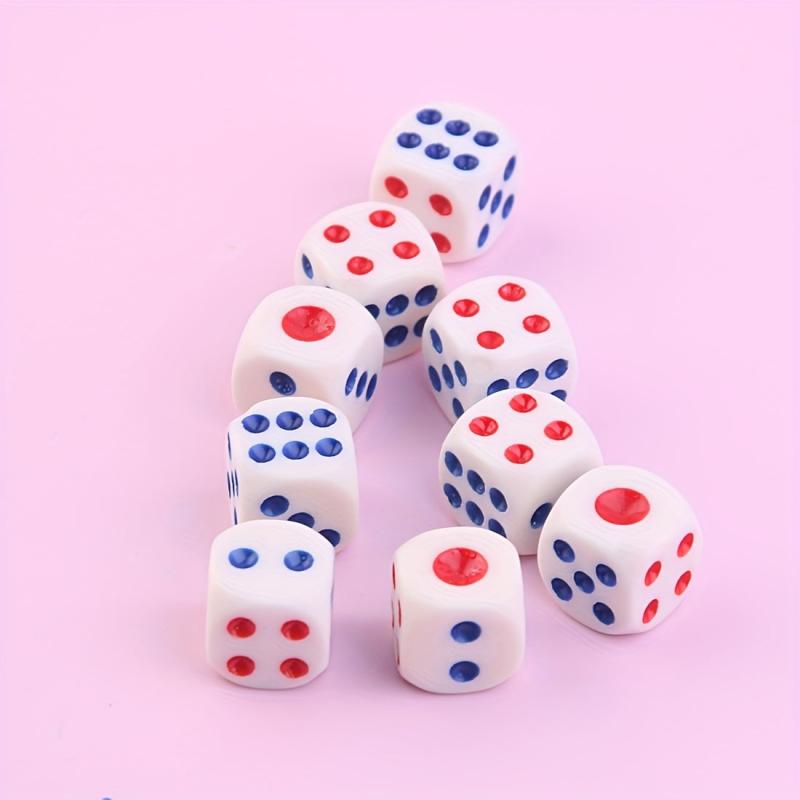 9pcs 14mm Standard Opaque Dice for Board Games