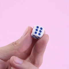 9pcs 14mm Standard Opaque Dice for Board Games
