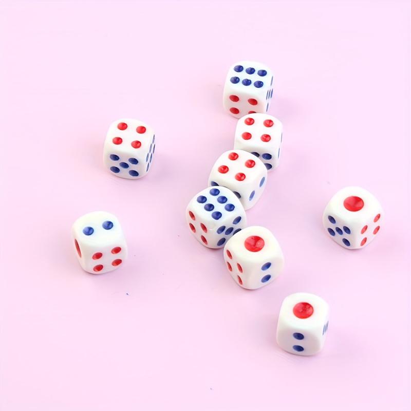 9pcs 14mm Standard Opaque Dice for Board Games