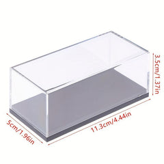 1 64 Car Model Display Box Acrylic Dust Cover Protective Case Hard Transparent
