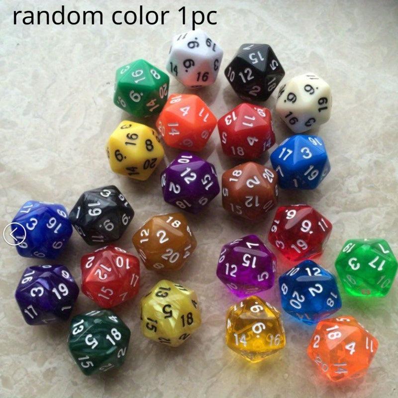 1 Pc 20 sided Dice Number Dices For Number Games