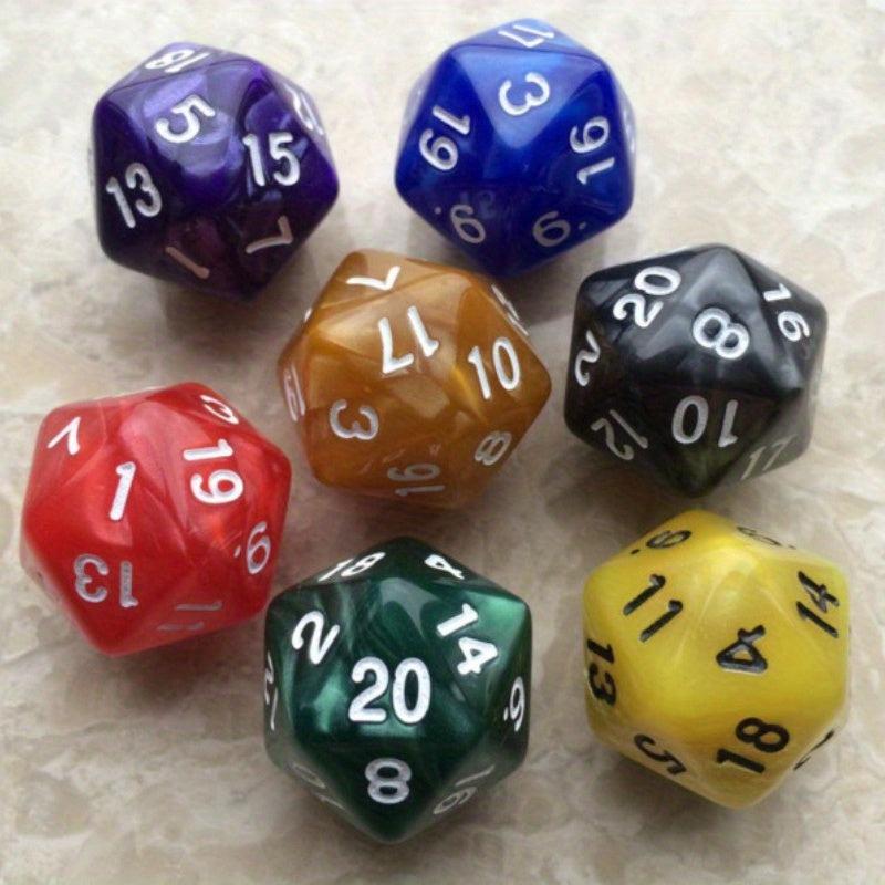 1 Pc 20 sided Dice Number Dices For Number Games