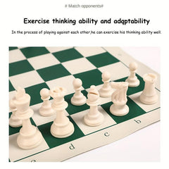 Plastic Chess Set Gift for Adults