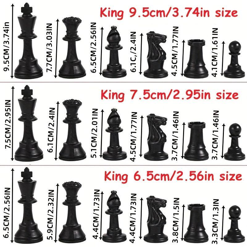 Plastic Chess Set Gift for Adults