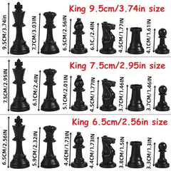 Plastic Chess Set Gift for Adults