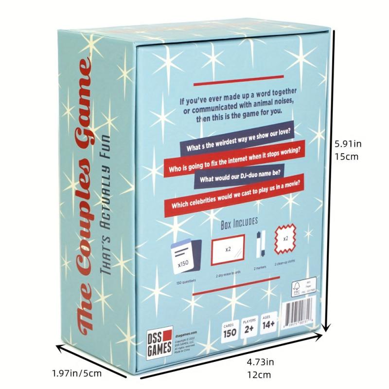 Fun Couples Game - Party Game To Play With Partner