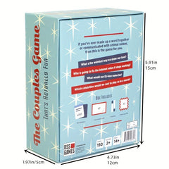 Fun Couples Game - Party Game To Play With Partner