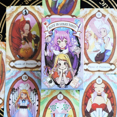 Alice In Luna's Tarot Fortunetelling Divination Table Playing