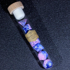 7 Pcs Potion Themed Dice Set for Tabletop Games Gift
