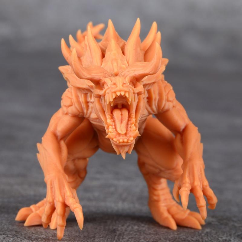 Tarrasque 3D Printed Tabletop Miniature - RPG Board Game Gift