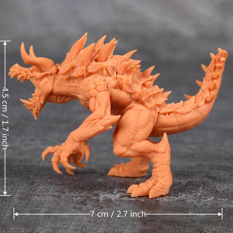 Tarrasque 3D Printed Tabletop Miniature - RPG Board Game Gift
