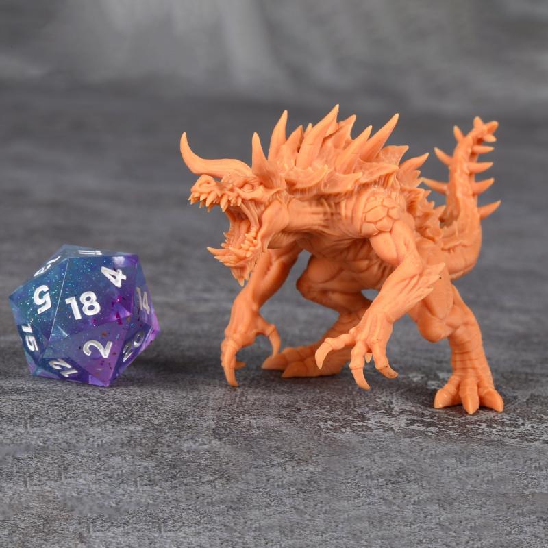 Tarrasque 3D Printed Tabletop Miniature - RPG Board Game Gift