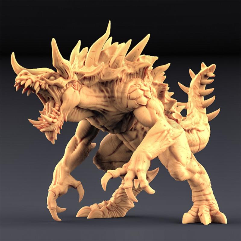 Tarrasque 3D Printed Tabletop Miniature - RPG Board Game Gift