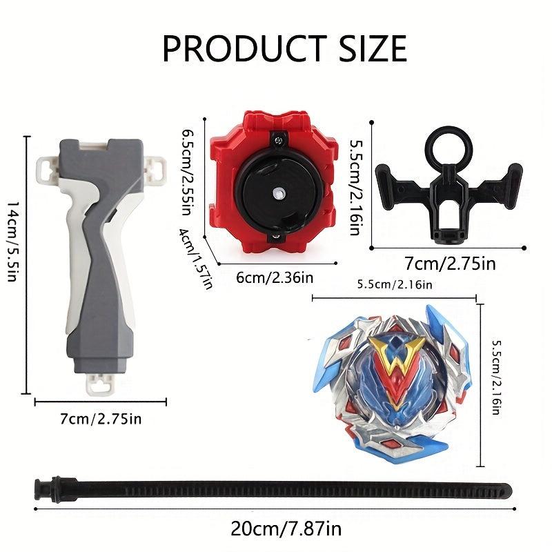 XD168 9 Bursting Top Toy Set 4 in 1 Launcher Gift