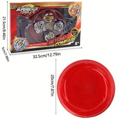 XD168 9 Bursting Top Toy Set 4 in 1 Launcher Gift