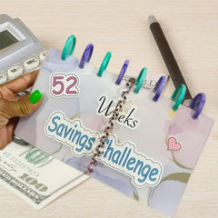 52 Weeks Money Saving Challenge Binder Savings Binder
