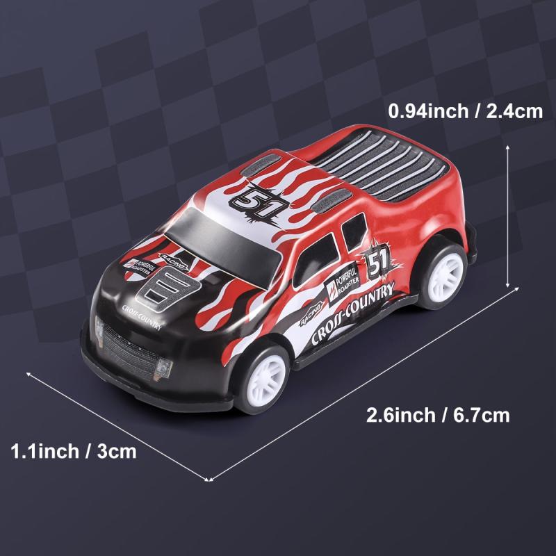 24pc Mini Pull Back Alloy Cars, Assorted Styles