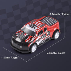 24pc Mini Pull Back Alloy Cars, Assorted Styles