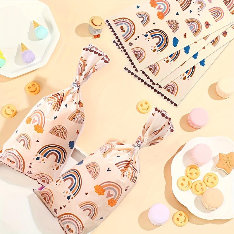20pcs Boho Rainbow Goody Bags for Parties & Decor
