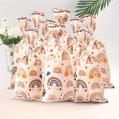 20pcs Boho Rainbow Goody Bags for Parties & Decor