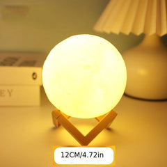 Creative Hand Painted Moon Lamp DIY Material Package