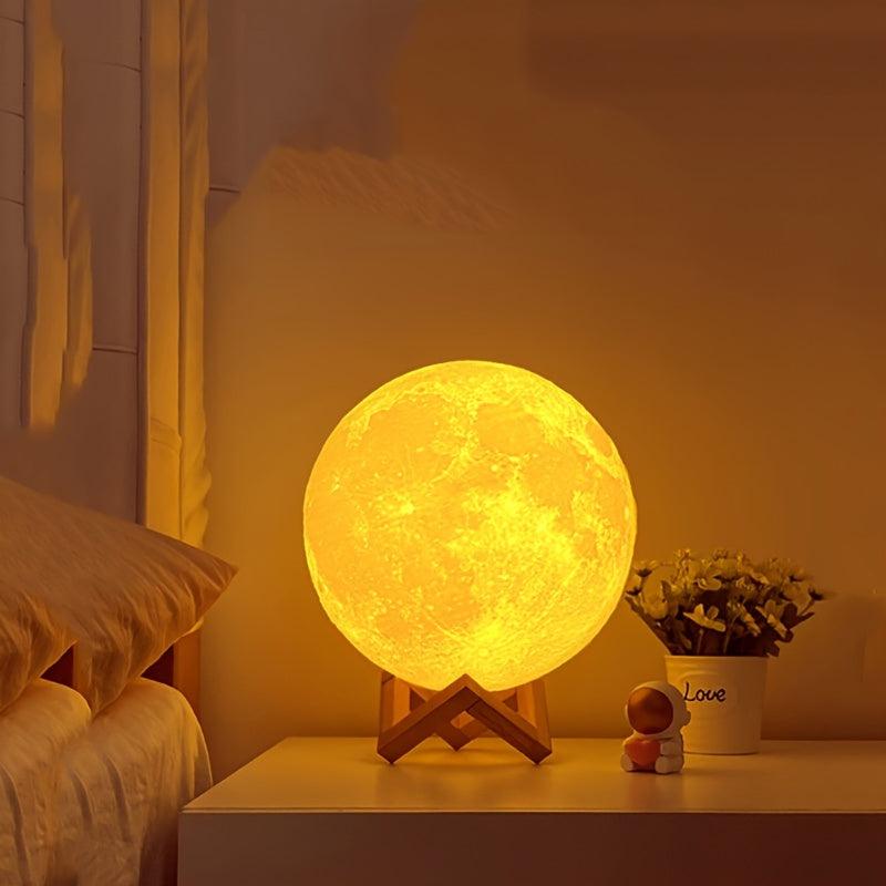 Creative Hand Painted Moon Lamp DIY Material Package