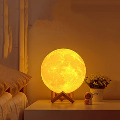 Creative Hand Painted Moon Lamp DIY Material Package