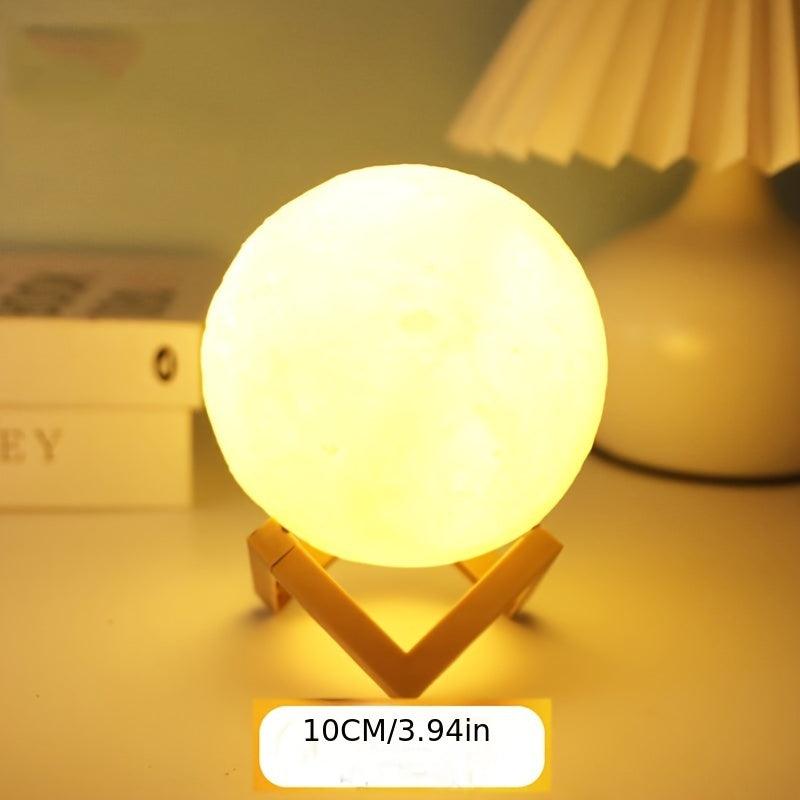 Creative Hand Painted Moon Lamp DIY Material Package