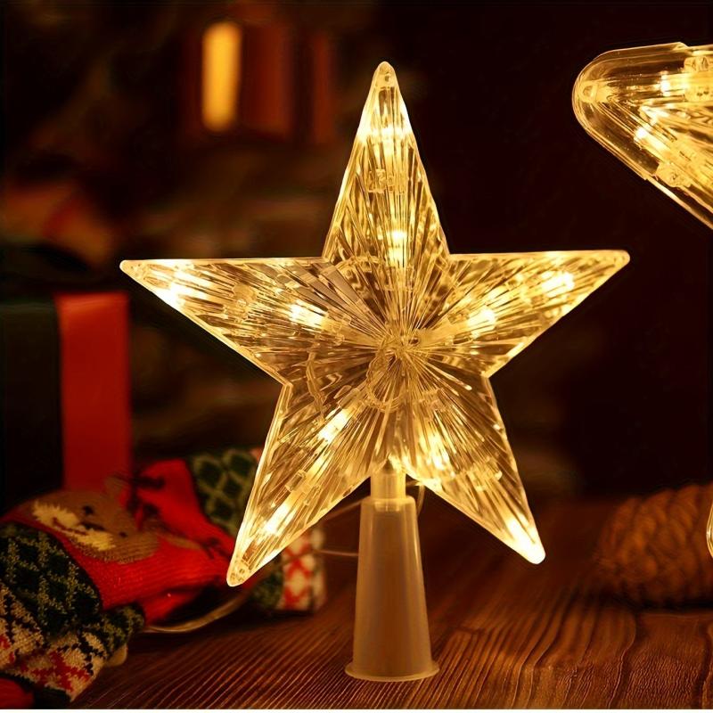 Christmas Tree Star Light - LED Luminous Star Light for Decoration